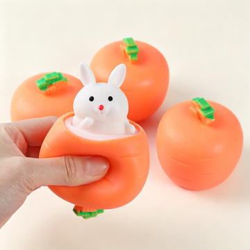 Carrot Rabbit Squeeze Toy